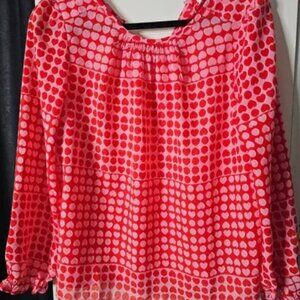 Long Sleeve Sheer Top